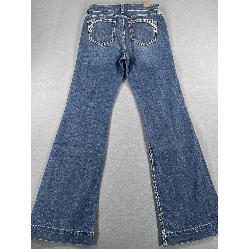 Ariat Women's Blue Boot Cut Jeans - Picture 9 of 11